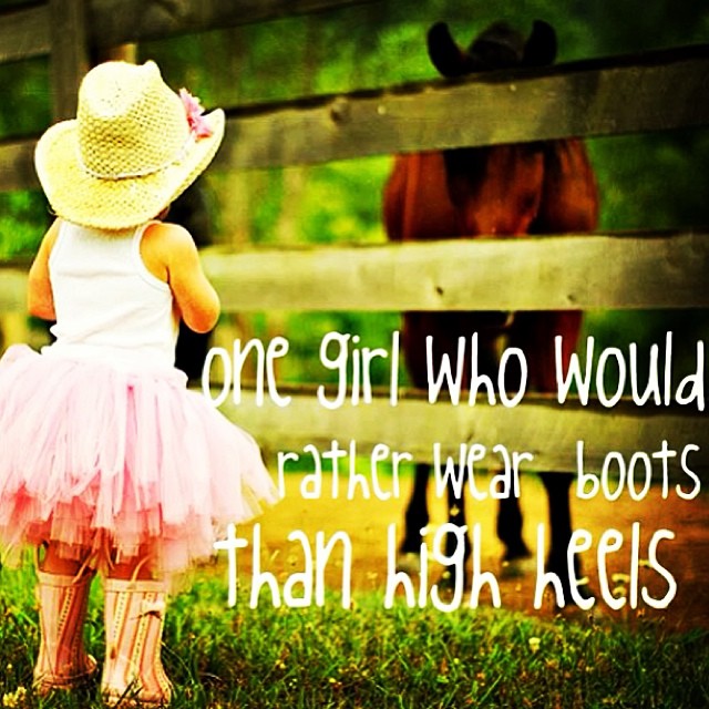girls love cowboy boots