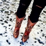 Boots in the Snow